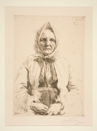 モナ 作： Anders Leonard Zorn