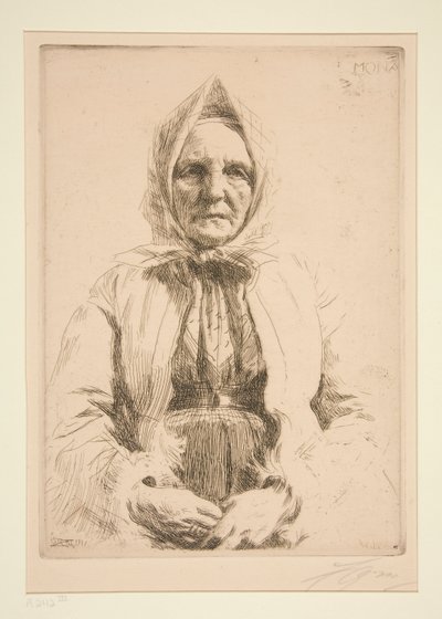 モナ 作： Anders Leonard Zorn