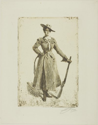 ミセス・トンプソン・セトン 作： Anders Leonard Zorn