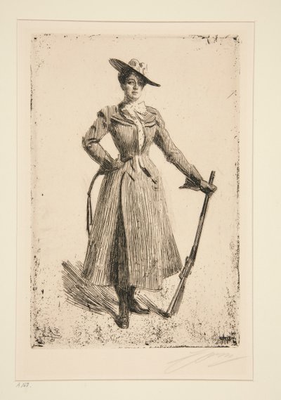 ミセス・トンプソン・セトン 作： Anders Leonard Zorn
