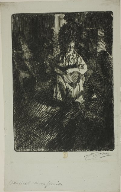 ファミリー ミュージック 作： Anders Leonard Zorn