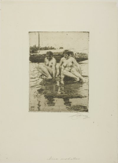 マイモデル 作： Anders Leonard Zorn