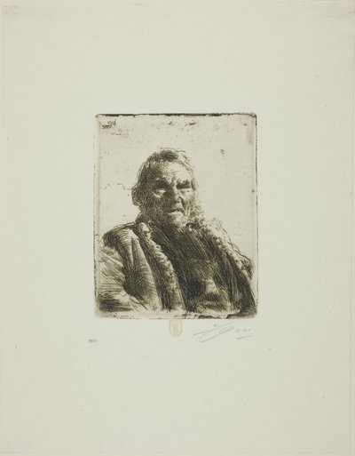 オールド・ソルジャー (「ザ・プリンス」) 作： Anders Leonard Zorn