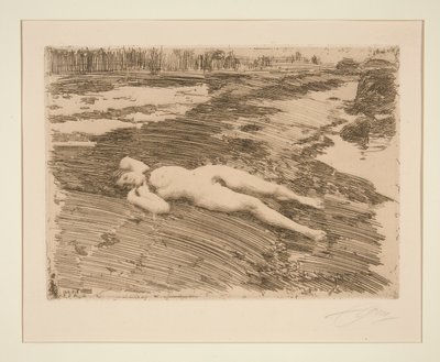 オン・ザ・サンズ 作： Anders Leonard Zorn