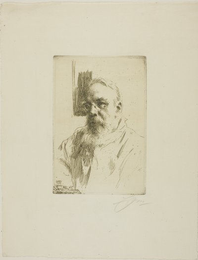ジョン・バーグ教授 作： Anders Leonard Zorn