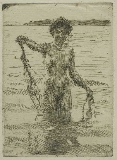 海藻 作： Anders Leonard Zorn