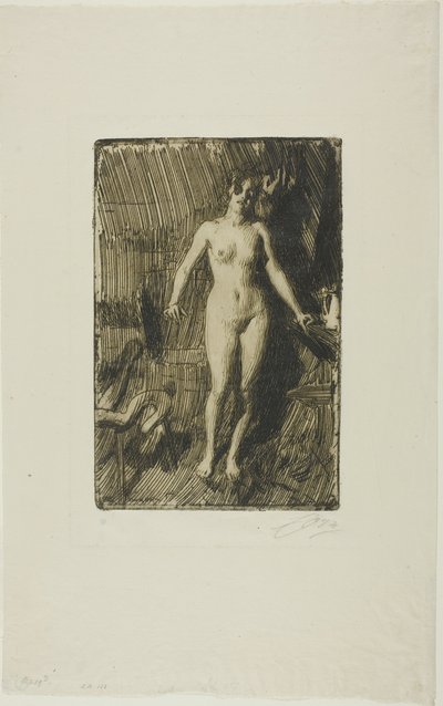 スタンディングモデル 作： Anders Leonard Zorn