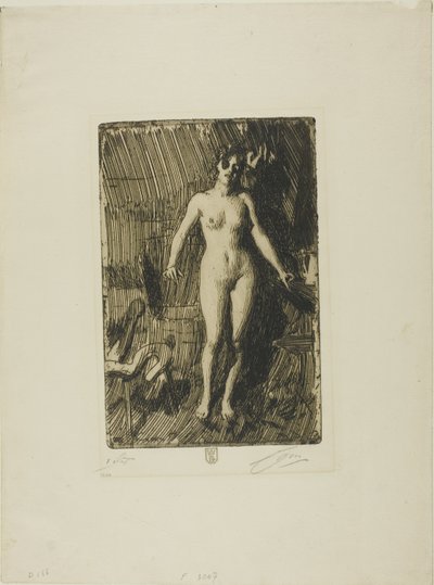 スタンディングモデル 作： Anders Leonard Zorn