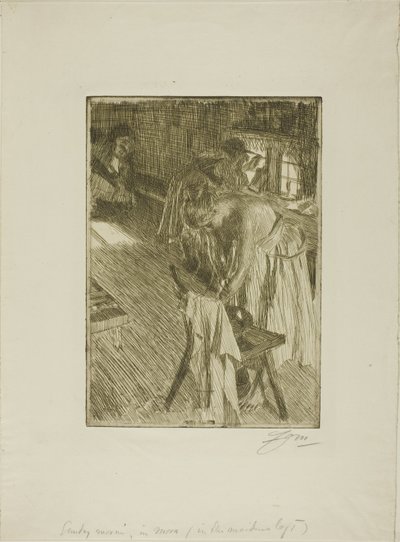 日曜日の朝 作： Anders Leonard Zorn