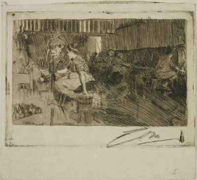 ザ リトル ブリュワリー 作： Anders Leonard Zorn