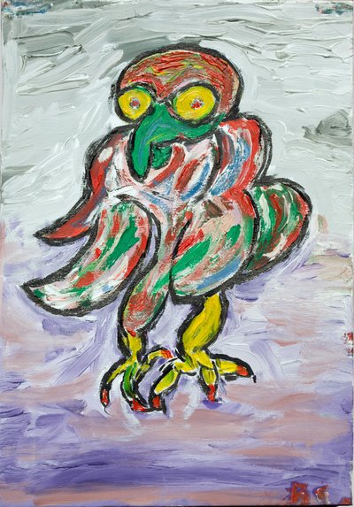 Les oiseaux du Celebataire - センブラウンコンドル 作： Ando Gilardi