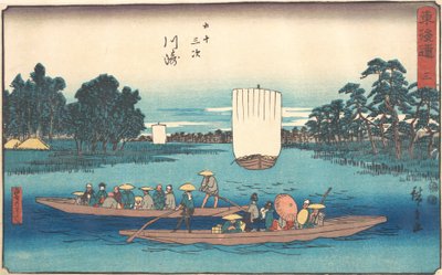 川崎、 か。 １８４０。、 か。 １８４０。 作： Ando Hiroshige