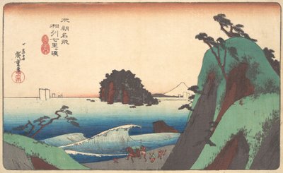 粗酒、 シチー理 が 浜、 か。 １８３０。、 か。 １８３０。 作： Ando Hiroshige