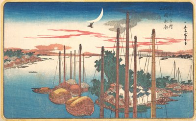 佃島のカッコウの鳴き声, 1831., 1831. 作： Ando Hiroshige
