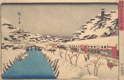 冬の風景, 1846., 1846. 作： Ando Hiroshige