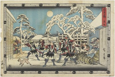 Act 5 作： Ando or Utagawa Hiroshige