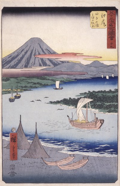 使用済み 作： Ando or Utagawa Hiroshige