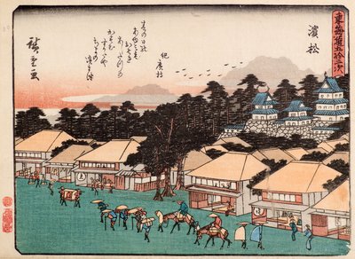 浜松 作： Ando or Utagawa Hiroshige