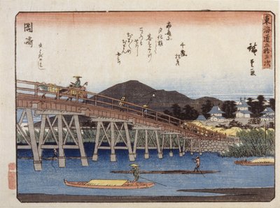 許可 都会度 セリエｓ、 岡崎 （コォうｒ をおＤＢぉｃｋ ｐ林ｔ） 作： Ando or Utagawa Hiroshige