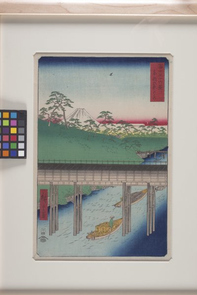 東都御茶ノ水 (T?to: Ochanomizu) (カラー木版画) 作： Ando or Utagawa Hiroshige