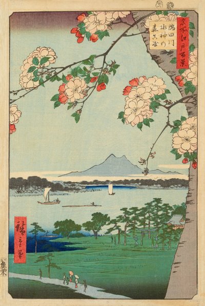 てぇ 水神 をおｄｓ 案ｄ 真っ先 音 テェ 墨田 理ヴェｒ 作： Ando or Utagawa Hiroshige
