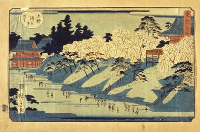 江戸の眺め 作： Ando or Utagawa Hiroshige