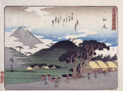 De pano 作： Ando or Utagawa Hiroshige