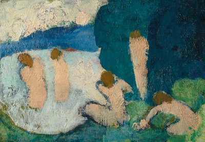 入浴者 作： Andre Derain