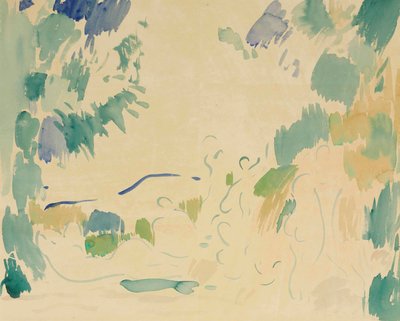 入浴者 作： Andre Derain
