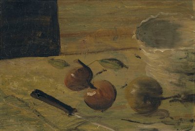 フルーツとカトラリー 作： Andre Derain