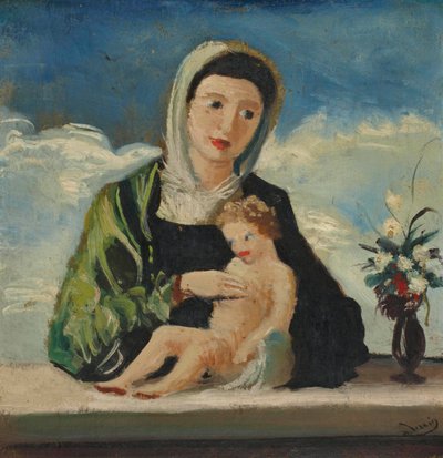 聖母子（ベッリーニの後） 作： Andre Derain