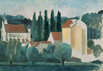 ラ・シャペル・スー・クレシー（ル・ムーラン） 作： Andre Derain