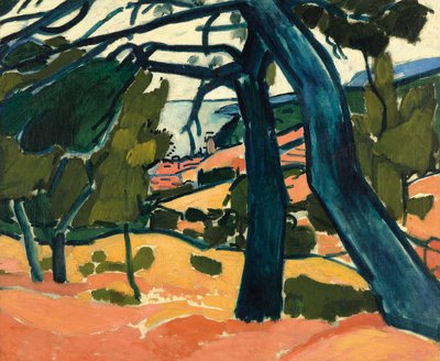 カシスの風景 作： Andre Derain