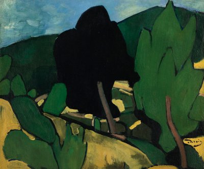 カシスの風景 作： Andre Derain