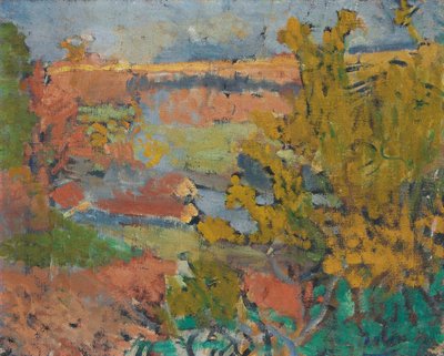 シャトゥー周辺の風景 作： Andre Derain