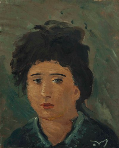 女性の肖像 作： アンドレ・ドラン