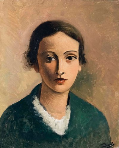 少女の頭 作： アンドレ・ドラン
