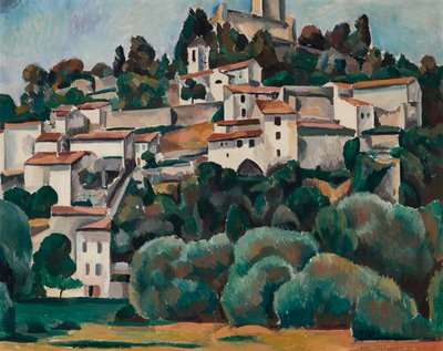 カーニュの眺め 作： Andre Derain