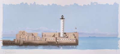 フランス、パ・ド・カレー、ブローニュ灯台 作： Andras Kaldor