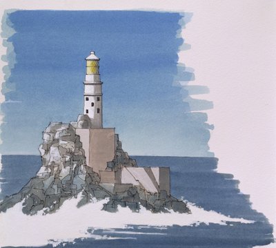 ファストネット・ロック灯台（アイルランド 作： Andras Kaldor