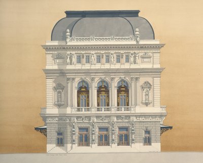 オペラ・コミック座、サル・ファヴァール、パリ、フランス 作： Andras Kaldor