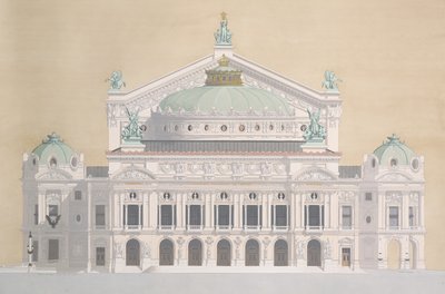 フランス、パリ、オペラ・ガルニエ 作： Andras Kaldor