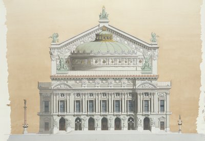 フランス、パリ、オペラ・ガルニエ 作： Andras Kaldor