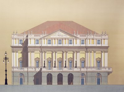 ミラノ・スカラ座（イタリア 作： Andras Kaldor
