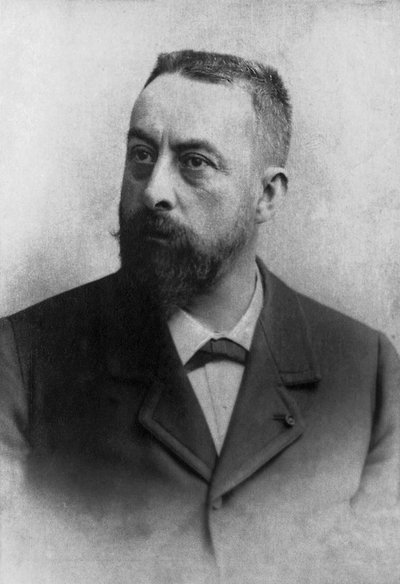 アルフレッド・ニコラ・ランボー（1842-1905）、1880-1895年撮影、フェリックス・ポタンコレクションより、現代の著名人500名を抜粋、フランスの政治家、フランス 作： Andre Adolphe Eugene Disderi