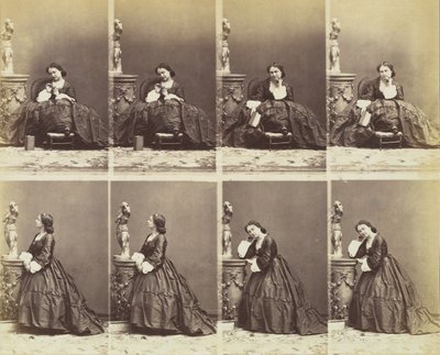 ベルタ、1862年。 作： Andre Adolphe Eugene Disderi