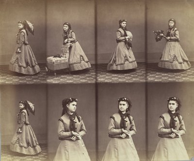 ブデ、1866年。 作： Andre Adolphe Eugene Disderi