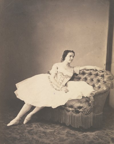 キャロライン・ロサティ、カリフォルニア州。 1860年。 作： Andre Adolphe Eugene Disderi