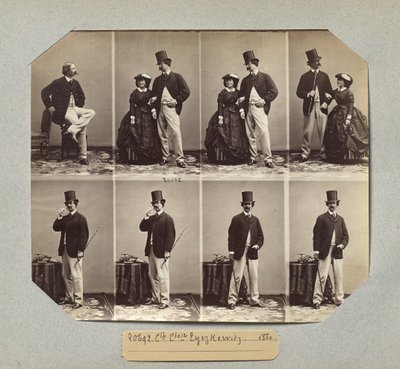 ティシュキェヴィッチ伯爵・伯爵夫人 作： Andre Adolphe Eugene Disderi