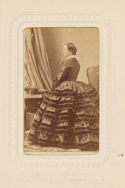 [ウージェニー皇后] 作： Andre Adolphe Eugene Disderi